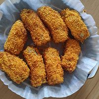 空气炸锅版炸香蕉的做法图解3