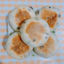麻薯红豆肉松饼