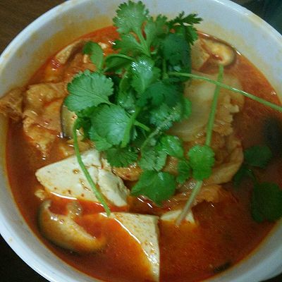 韩式泡菜汤，冬日里的暖身汤