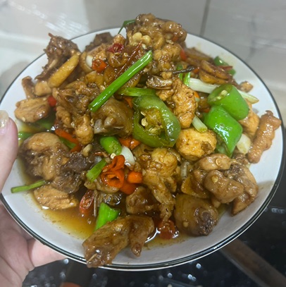 茶油炒鸡的做法
