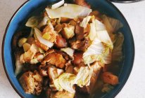 #合理膳食 营养健康进家庭#长谷园土锅炖鸡胸肉白菜香菇的做法