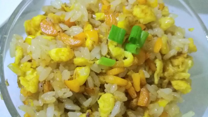 玉米粒鸡蛋炒饭
