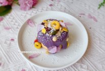 #我们约饭吧#紫薯熔岩蛋糕的做法