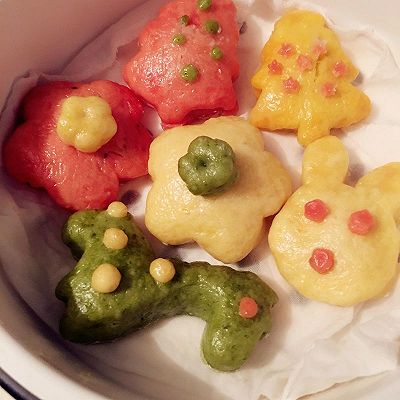 卡哇伊果蔬卡通馒头