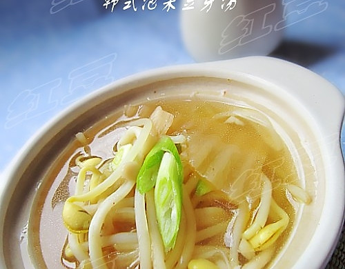 韩式泡菜豆芽汤