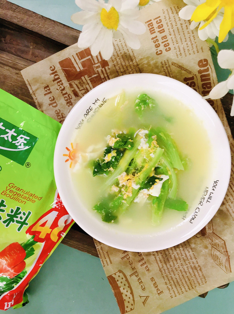 生菜蛋花汤的做法