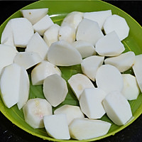 红豆芋头糖水的做法图解2