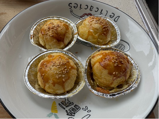 蛋挞汤圆酥的做法