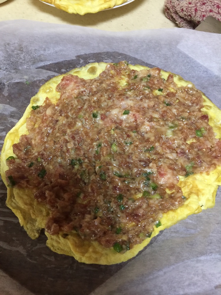 蛋皮饺的做法图解4