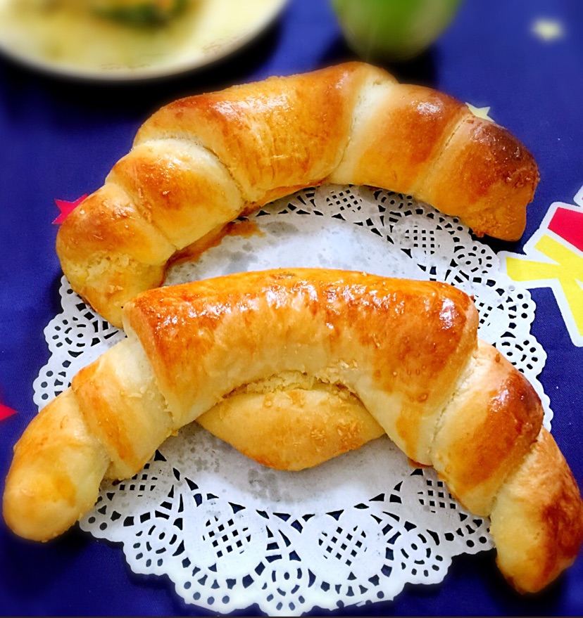 牛角面包#熙悦食品高筋小麦粉#的做法图解11