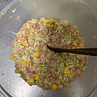 大馄饨（包菜玉米猪肉馅）的做法图解5