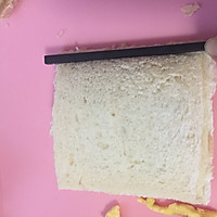 肠蛋芝士三明治的做法图解5