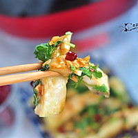油淋蒜香茄子的做法图解11