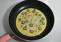 秋葵鸡蛋饼的做法