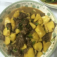 菠萝炒牛肉的做法图解4