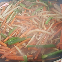 我家的鱼香肉丝～没有辣椒的做法图解5