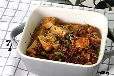 肉末豆腐
