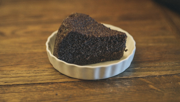 八寸黑米粉海绵蛋糕