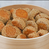 芝麻莲蓉小饼~的做法图解6