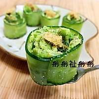 牛油果黄瓜卷#急速早餐#的做法图解3