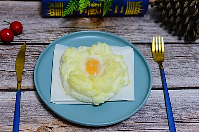 简单早餐云朵蛋