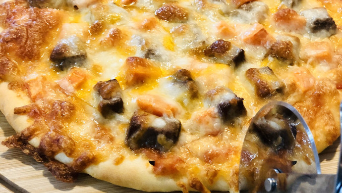 牛肉粒披萨pizza