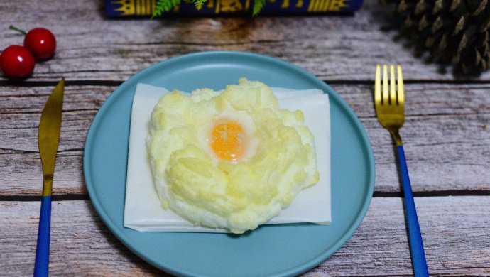 简单早餐云朵蛋