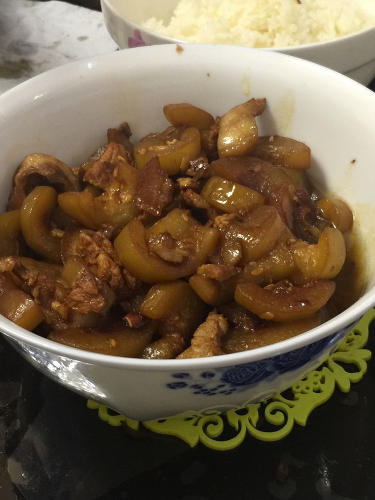 瓠子烧肉的做法