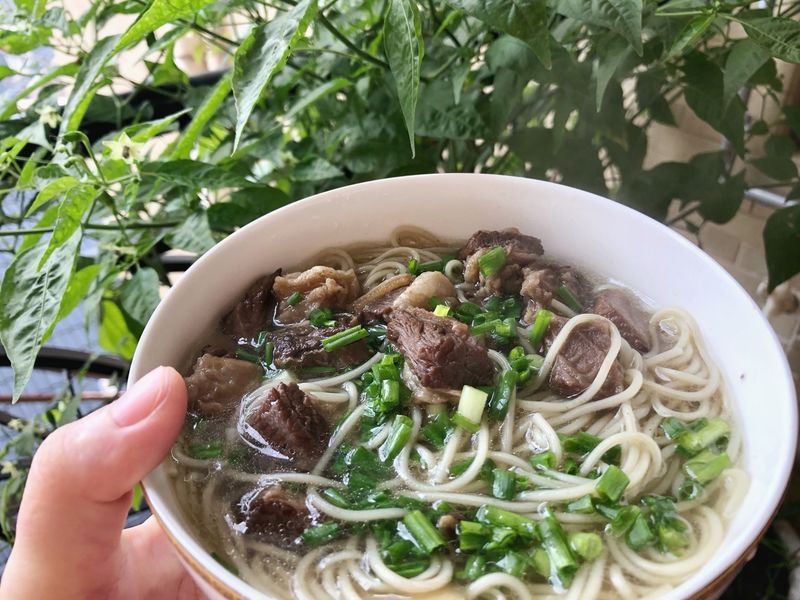Super simple stewed beef brisket A kind of Noodles with beef brisket
