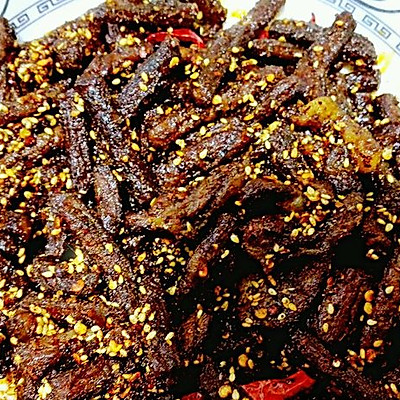 香辣牛肉干