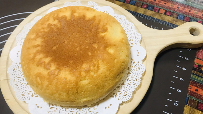 不加一滴水~Q弹，松软，无塌陷的电饭煲蛋糕