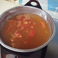 西红柿丝瓜汤的做法图解3