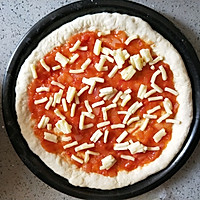 #餐桌上的春日限定#香软满分的披萨的做法图解6