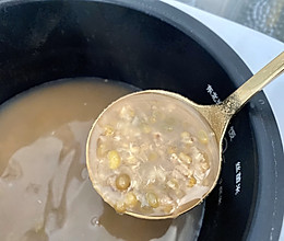 免浸泡小米电饭煲绿豆汤的做法