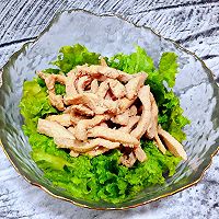 #刘畊宏女孩减脂饮食#鸡胸肉蔬菜沙拉的做法图解7