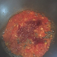 超级好吃又简单的适合一个人做的呢番茄黄豆豆的做法图解8