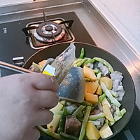 豆角盖被的做法图解9