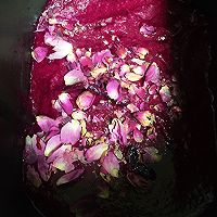 玫瑰火龙果酱的做法图解4