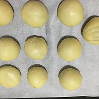 玉米油版酥的掉渣的蛋黄酥的做法图解18