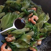 #流感季饮食攻略#生菜炒虾仁的做法图解7