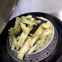 #童年不同样，美食有花样#蒜蓉手撕茄子的做法图解4
