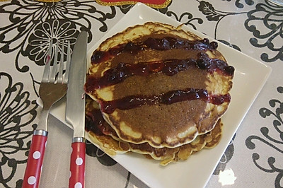 pancake 周末蓝莓松饼