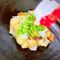 #名厨汁味，圆中秋美味#面筋炒素菜的做法图解7