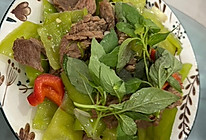 #灿烂的花园 寻味外婆乡#小炒牛肉的做法