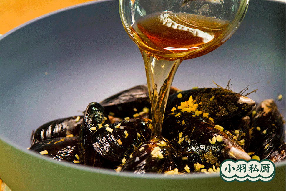 花雕焅青口的做法图解3