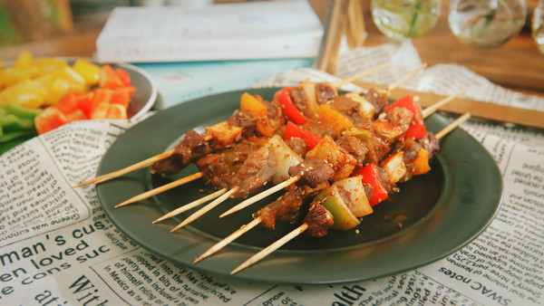 什锦牛肉串|二叔食集