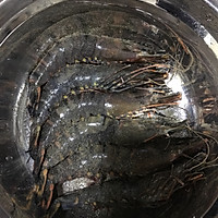 黑胡椒煎黑虎虾的做法图解2
