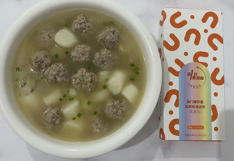 山药肉丸汤的做法