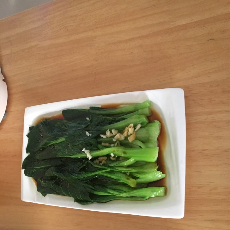 白焯菜心的做法