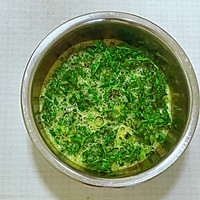 鸡汁荠菜炒鸡蛋的做法图解3
